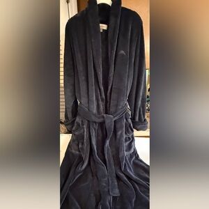 Tommy Bahama Dark Blue Plush Coat